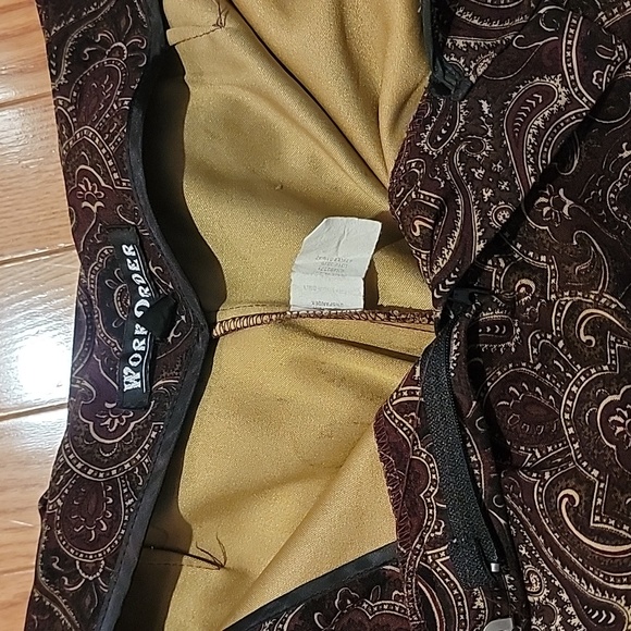 WorkOrder Bohemian Paisley Pants - Picture 9 of 16